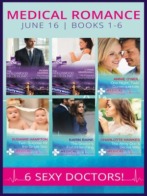 cover image of Medical Romance June 2016, Books 1-6